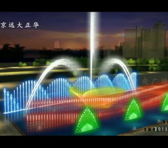 達(dá)卡中央廣場音樂噴泉設(shè)計(jì)方案