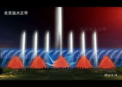 衡水湖音樂噴泉設計方案
